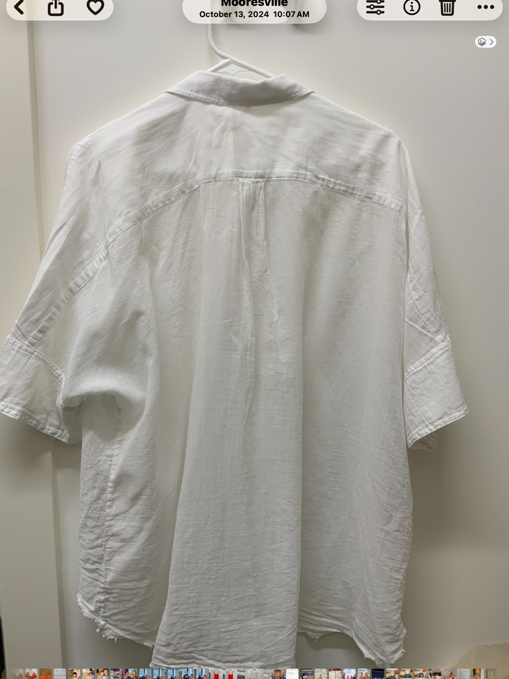Free People High Low Shirt - Picture 2 of 3